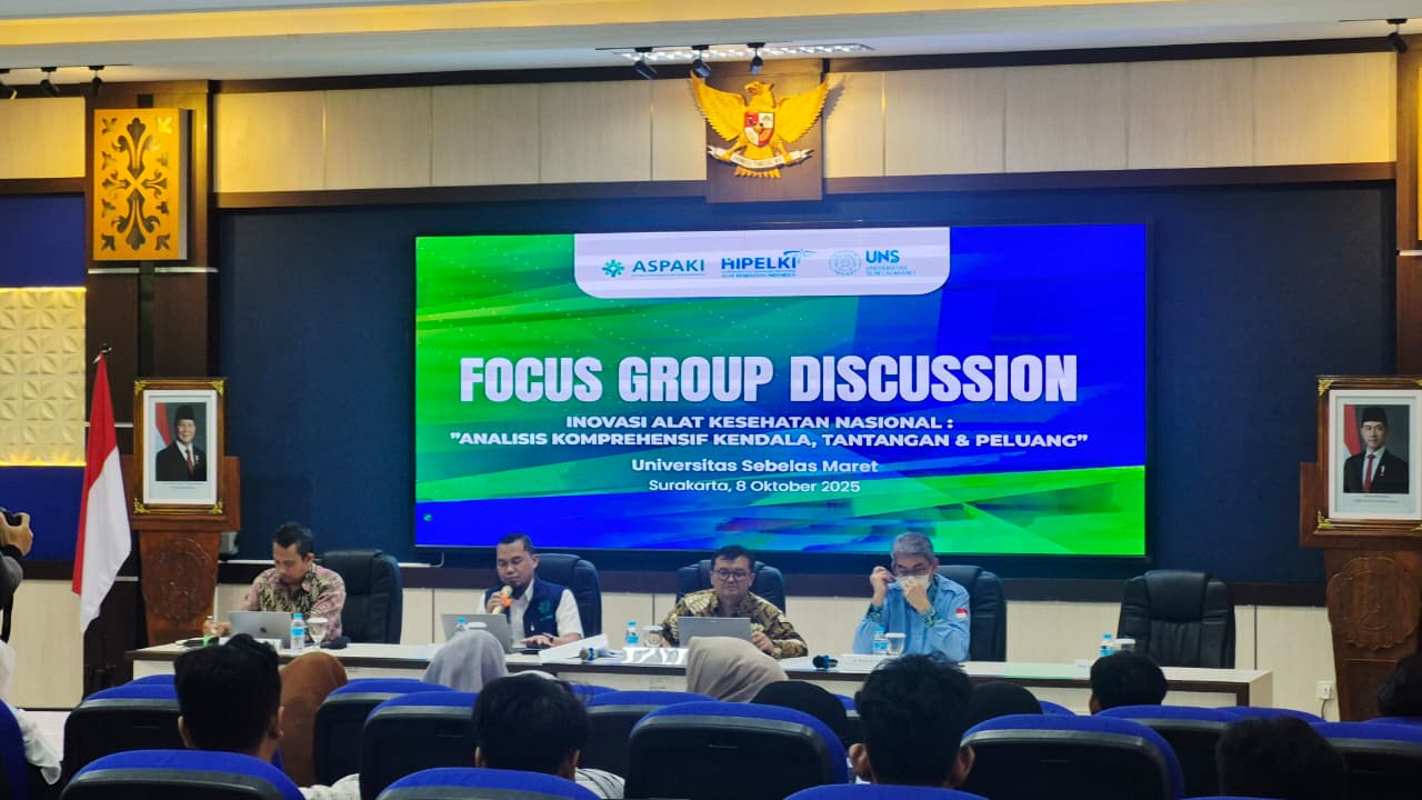 Fakultas Teknik UNS Upayakan Penguatan Rantai Pasok Alat Kesehatan Nasional