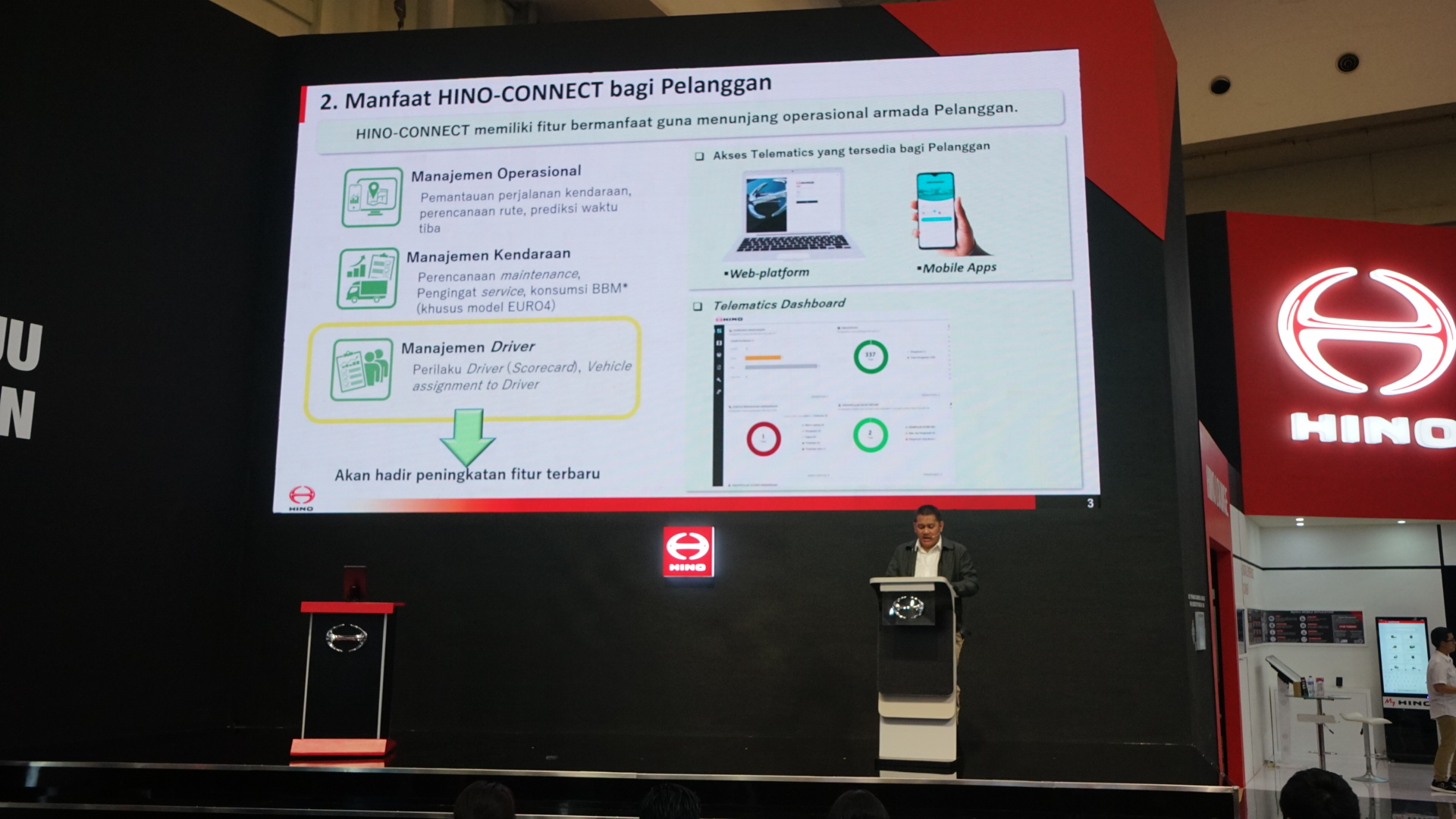 GIIAS 2025: Hino Rilis Aplikasi Hino Connect Driver, Bantu Pelanggan Kelola Armadanya