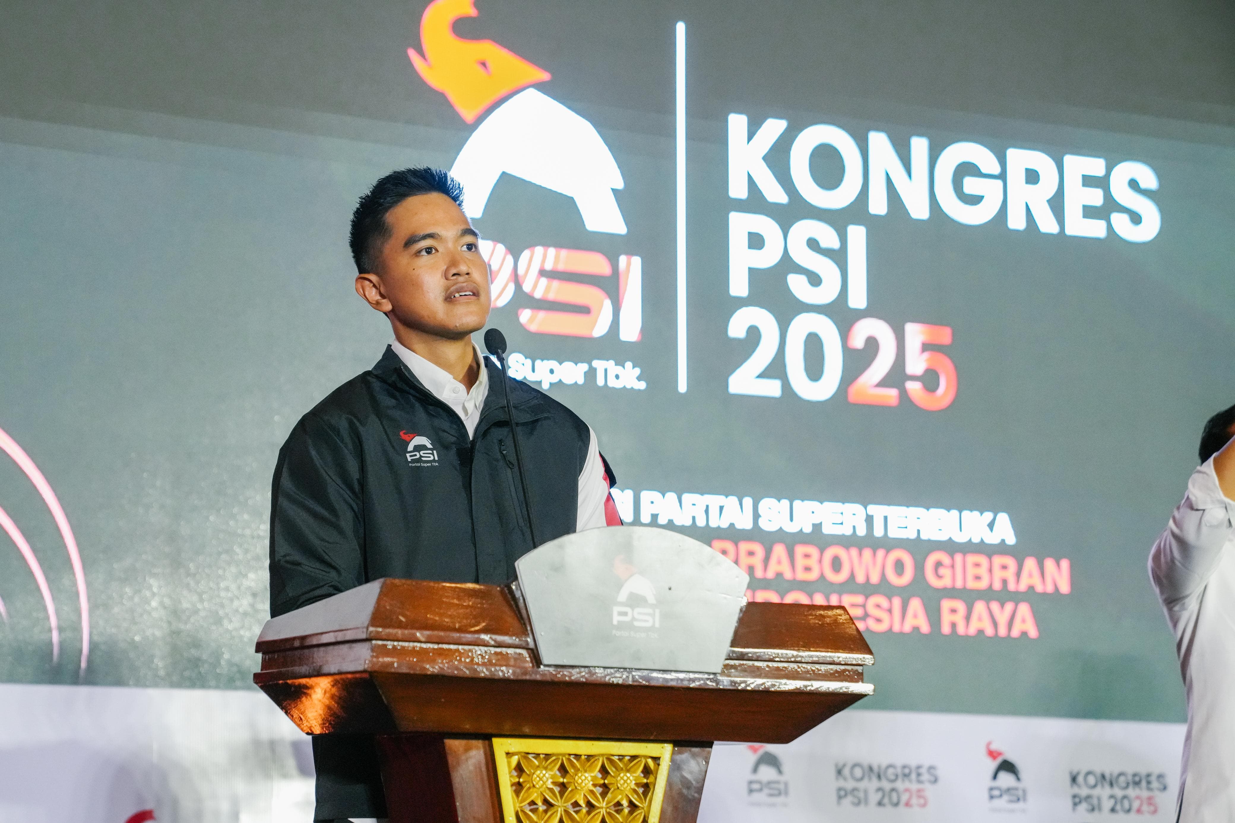 Kaesang Resmi Jadi Ketum PSI: 2029 Kita Akan Jadi Partai Diperhitungkan