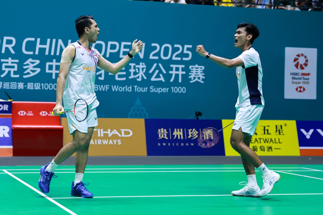 Fajar/Fikri Rebut Gelar Juara China Open 2025 
