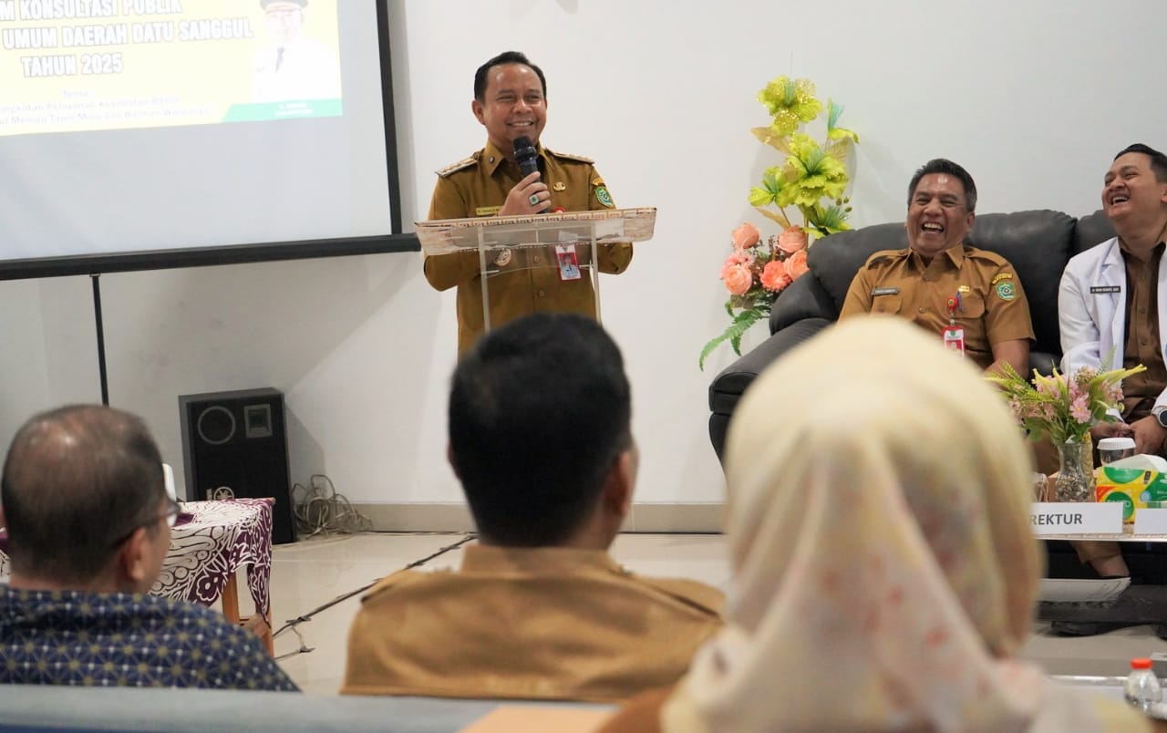 Bupati Tapin Minta RSUD Datu Sanggul Lebih Humanis dan Responsif