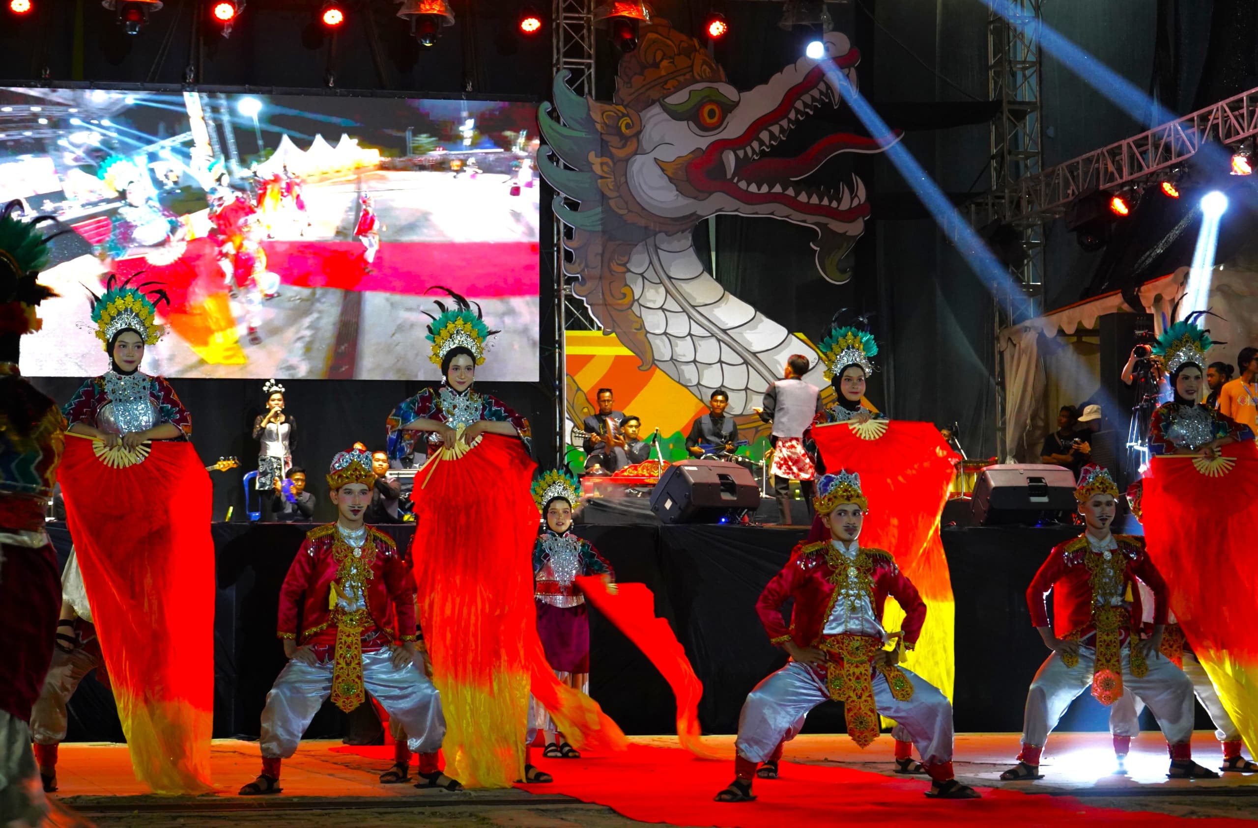 Tari Dindang Sapaigalan Pukau Tim Kemenpar di Tapin Art Fest 2025 