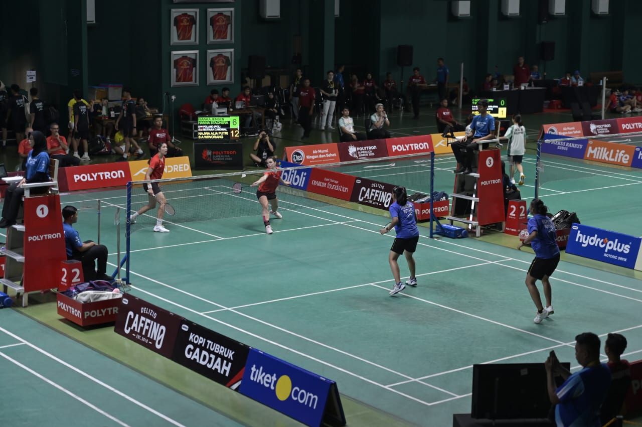 654 Atlet Muda dari 8 Negara Bersaing di Polytron Superliga Junior 2025