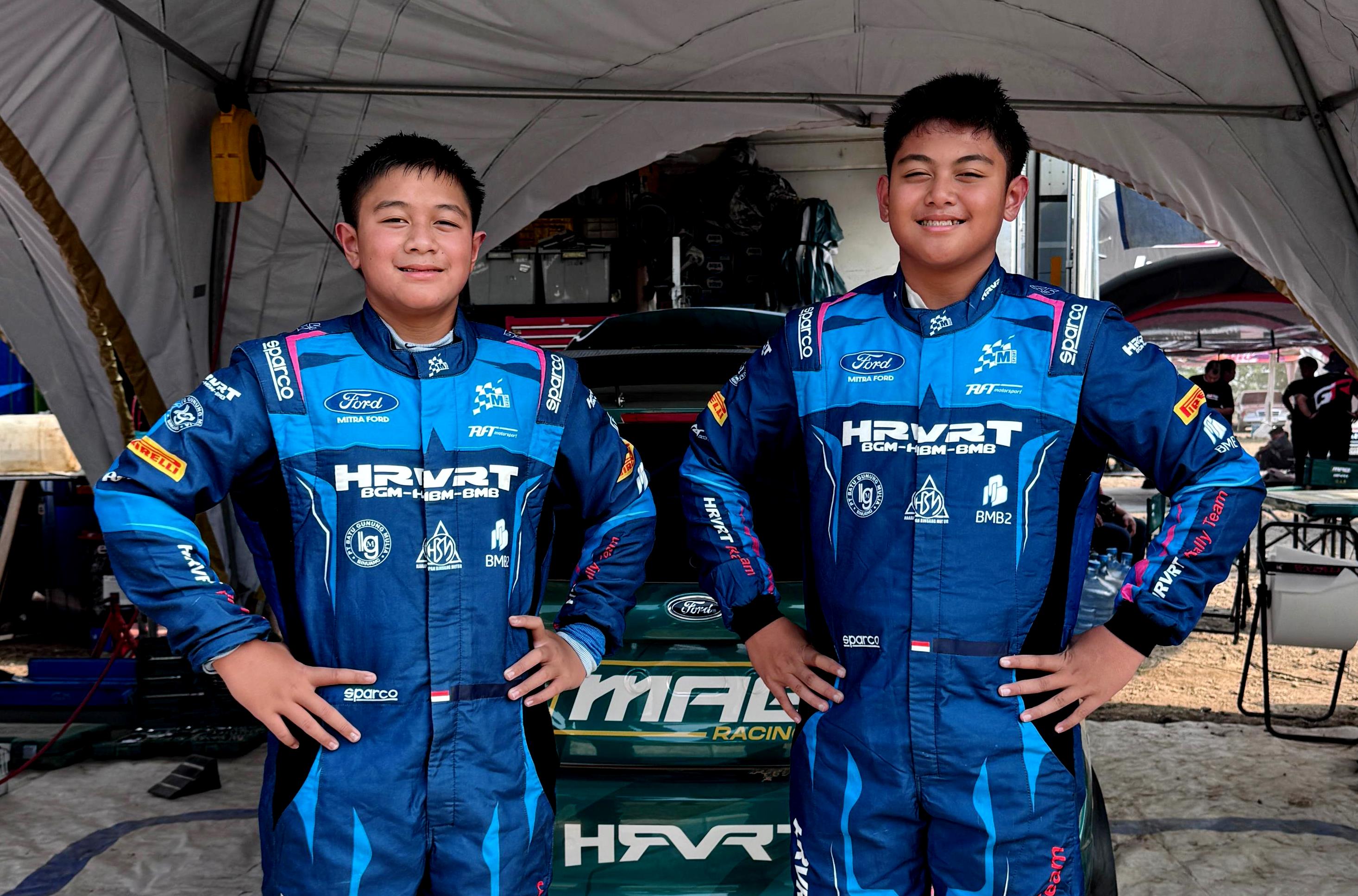 Dua Cucu Haji Ijai Debut di Kejurnas Sprint Rally Semarang