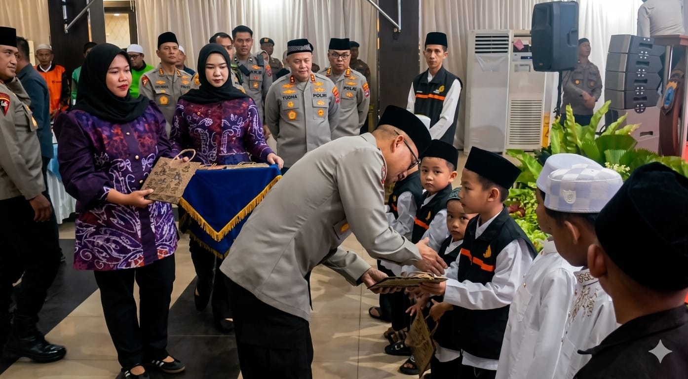 Buka Bareng Ojol serta Awak Media, Kapolda Kalsel Ajak Jaga Kondusifitas Banua