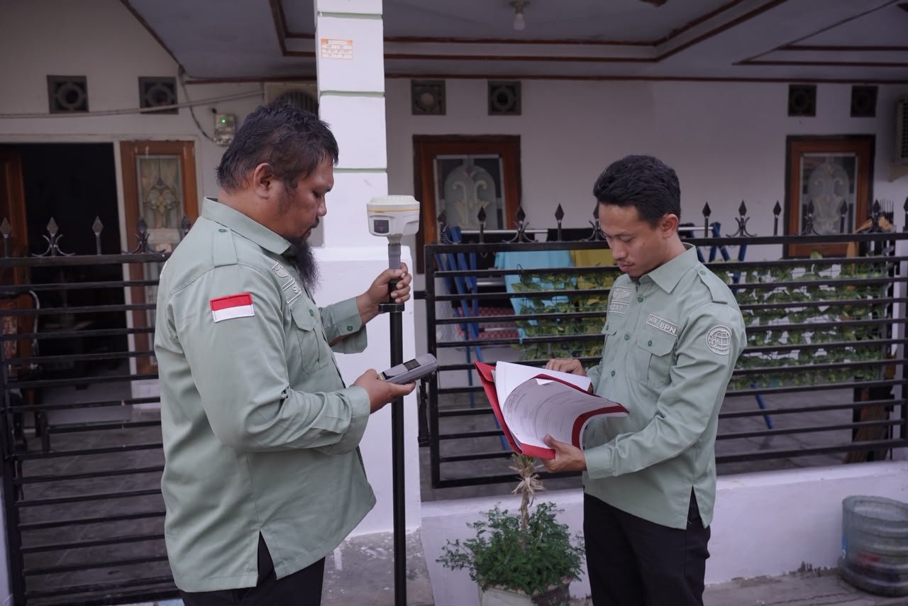 Empat Hari Urus Berkas, Warga Ternate Dapat Kepastian Jadwal Pengukuran Tanah